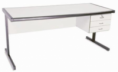 MM-800/09 BIRÔ COM 3 GAVETAS