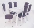 2060/09 MESA IMPERIAL 6 CADEIRAS