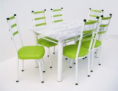 2063/09 MESA DIAMANTE 6 CADEIRAS
